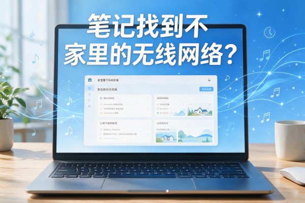 笔记本找不到家里的无线网络？
