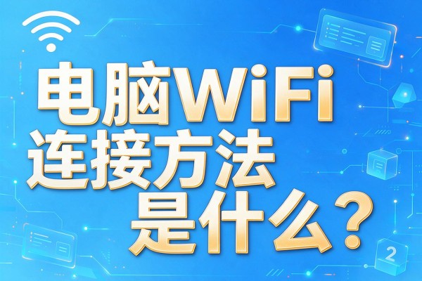 电脑WiFi连接方法是什么?