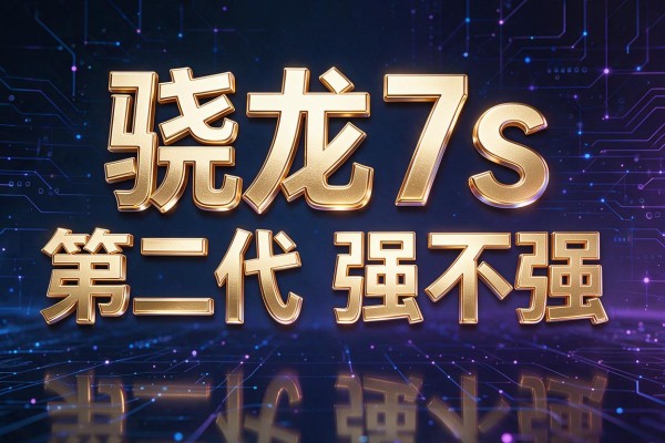骁龙7s第二代强不强