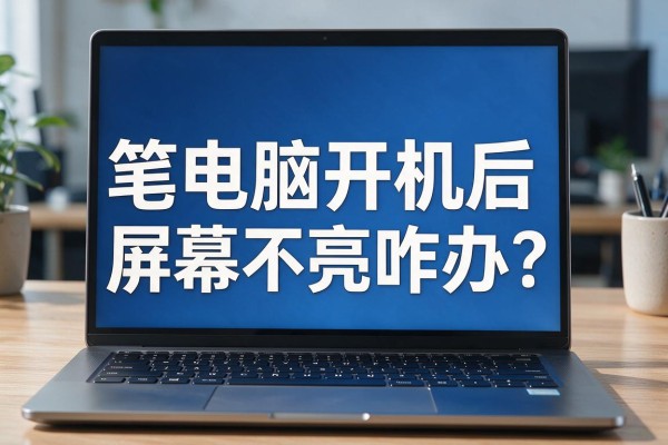 笔记本电脑开机后屏幕不亮咋办？