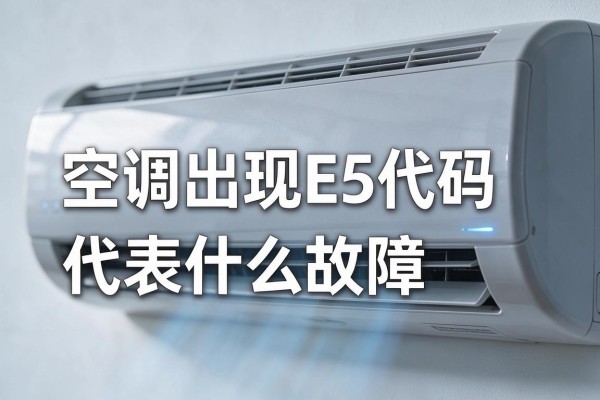 空调出现E5代码代表什么故障