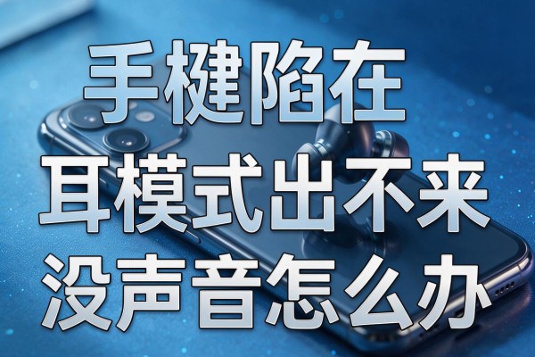 手机陷在耳机模式出不来没声音怎么办