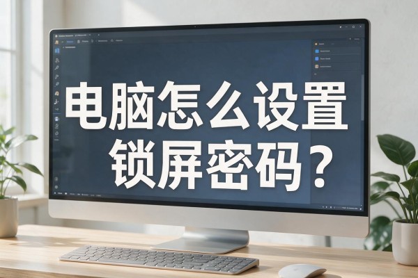 电脑怎么设置锁屏密码？