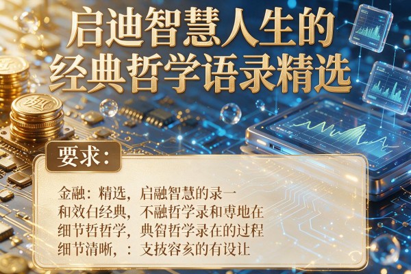 启迪智慧人生的经典哲学语录精选