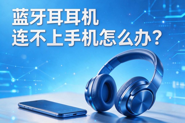 蓝牙耳机连不上手机怎么办?