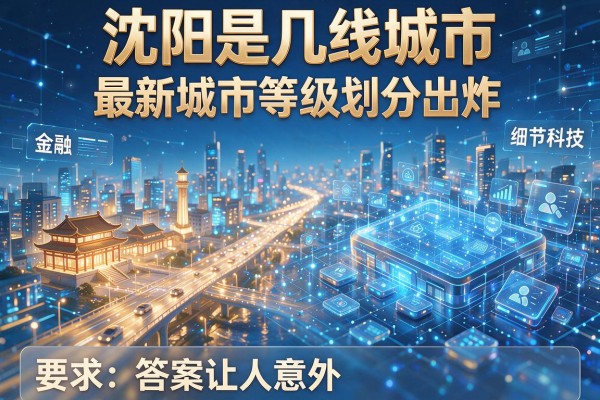 沈阳是几线城市 最新城市等级划分出炉 答案让人意外