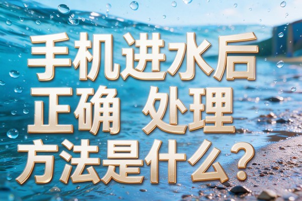手机进水后正确处理方法是什么？