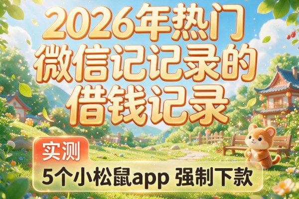 2026年热门微信记录的借钱记录,实测5个小松鼠app强制下款