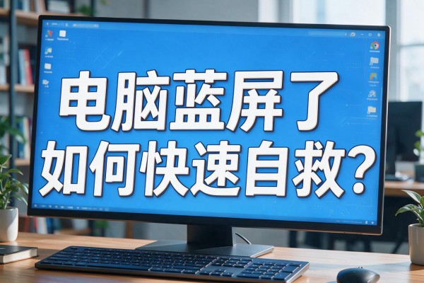 电脑蓝屏了如何快速自救?