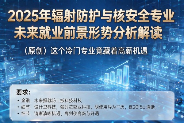 2025年辐射防护与核安全专业未来就业前景形势分析解读(原创)这个冷门专业竟藏着高薪机遇