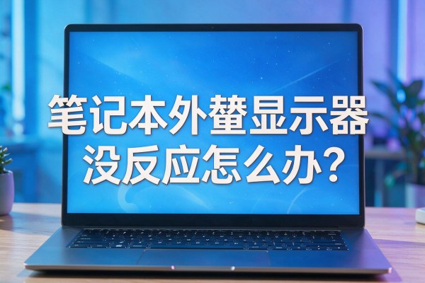 笔记本外接显示器没反应怎么办?