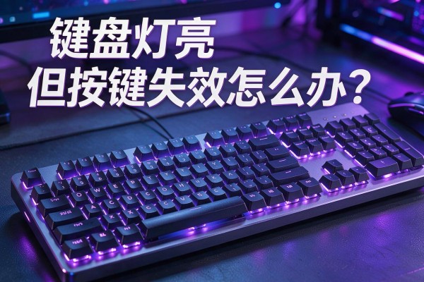 键盘灯亮但按键失效怎么办?