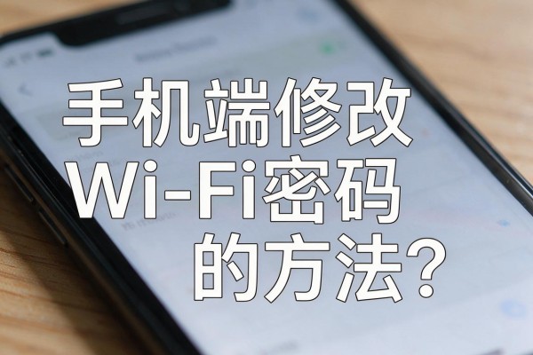 手机端修改WiFi密码的方法？