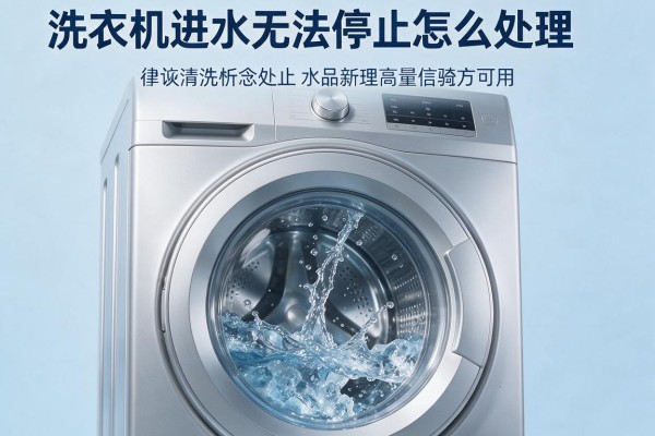 洗衣机进水无法停止怎么处理