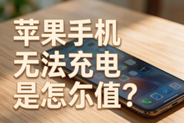苹果手机无法充电是怎么回事?