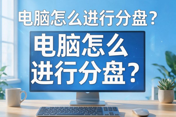 电脑怎么进行分盘？