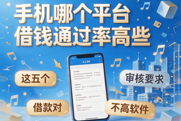 手机哪个平台借钱通过率高些,揭露这五个借款对审核要求不高软件