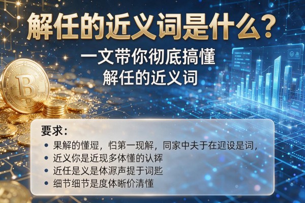 解任的近义词是什么?一文带你彻底搞懂解任的近义词