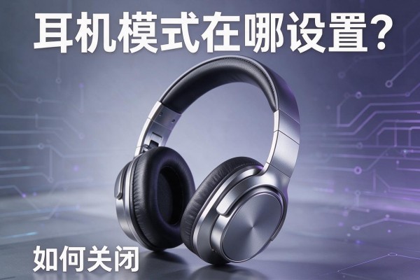 耳机模式在哪设置？如何关闭？