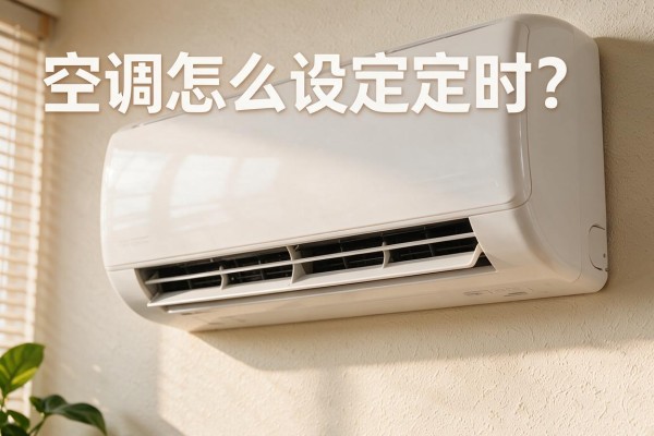 空调怎么设定定时?