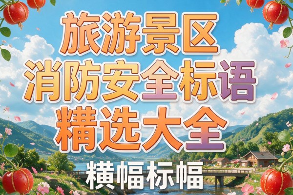 旅游景区消防安全标语横幅精选大全