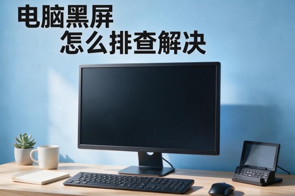 电脑黑屏怎么排查解决