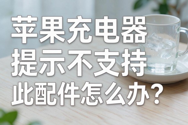 苹果充电器提示不支持此配件怎么办?