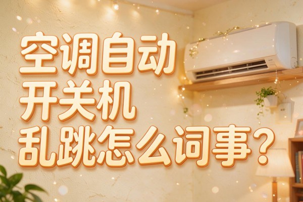 空调自动开关机乱跳怎么回事?