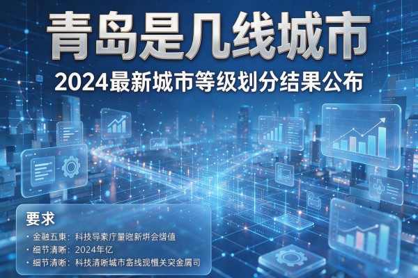 青岛是几线城市 2024最新城市等级划分结果公布