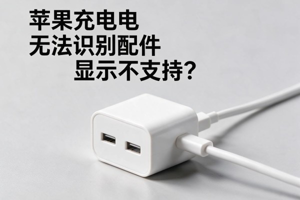 苹果充电器无法识别配件显示不支持？