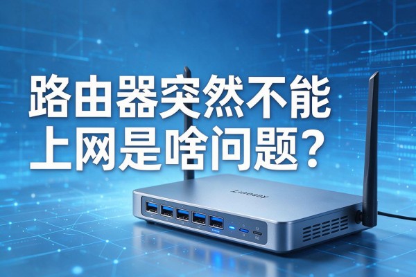路由器突然不能上网是啥问题?