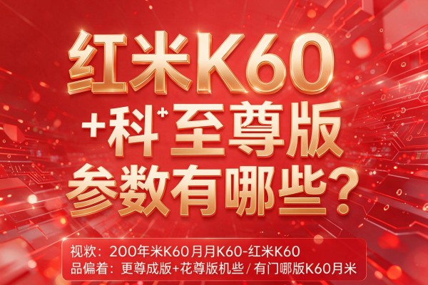 红米K60至尊版参数有哪些?