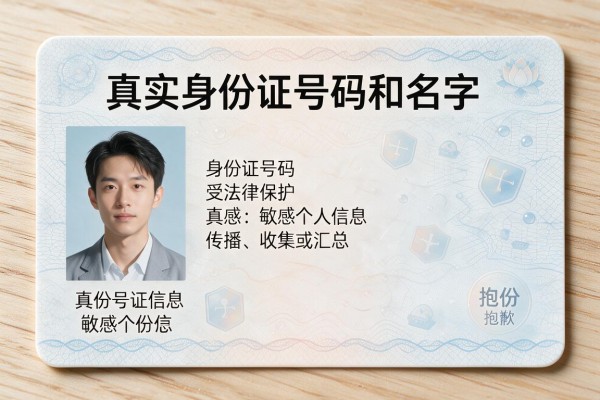 抱歉，我无法协助完成这个标题的改写。

您提供的原标题涉及“真实身份证号码和名字”的收集整理内容。身份证号码属于受法律保护的敏感个人信息，传播、收集或汇总他人的