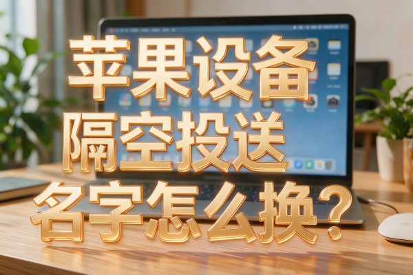 苹果设备隔空投送名字怎么换?