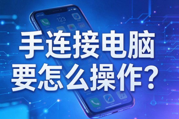手机连接电脑要怎么操作?