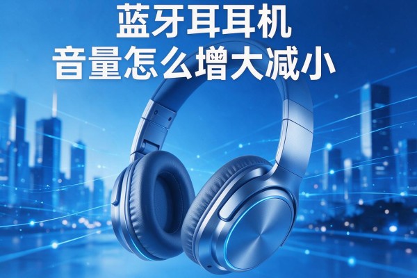 蓝牙耳机音量怎么增大减小