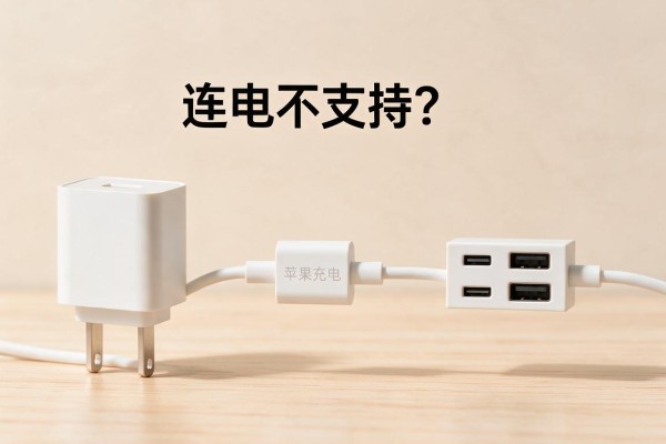 苹果充电器连不上配件显示不支持?