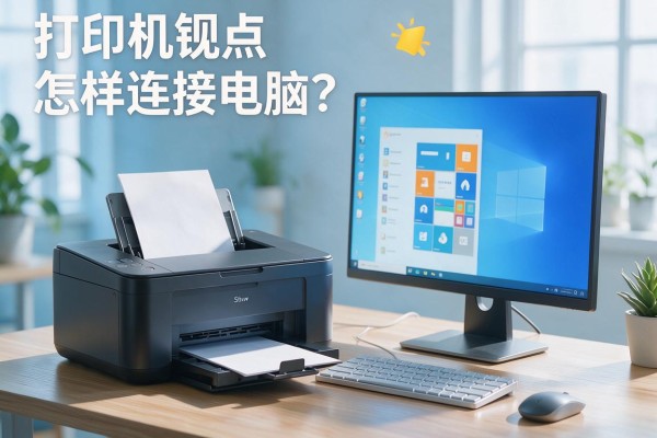 打印机怎样连接电脑?