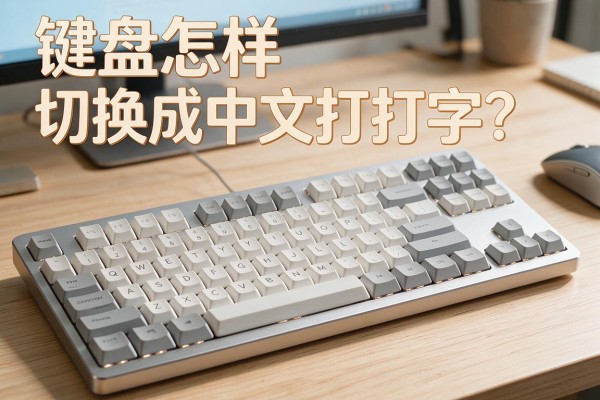 键盘怎样切换成中文打字？