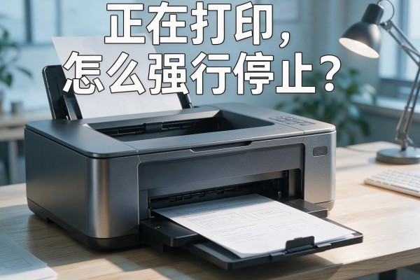 打印机正在打印,怎么强行停止?