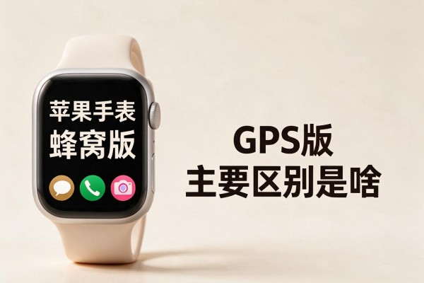 苹果手表蜂窝版与GPS版主要区别是啥