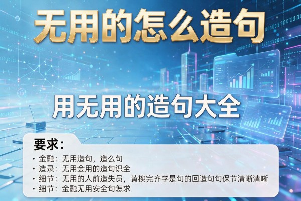 无用的怎么造句,用无用的造句大全
