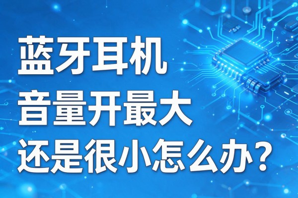 蓝牙耳机音量开最大还是很小怎么办?