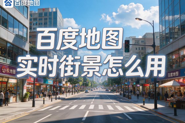 百度地图实时街景怎么用