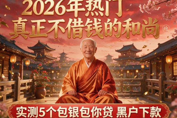 2026年热门真正不借钱的和尚，实测5个包银包你贷黑户下款