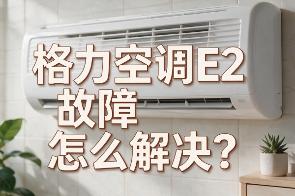 格力空调E2故障怎么解决?