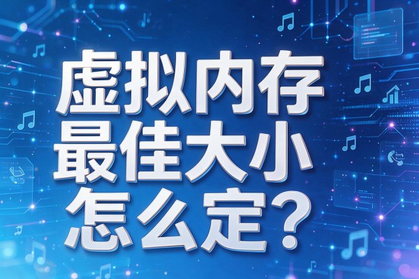 虚拟内存最佳大小怎么定?