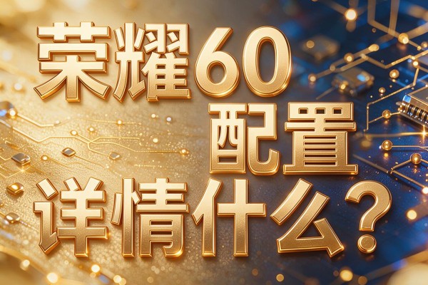 荣耀60配置详情是什么?