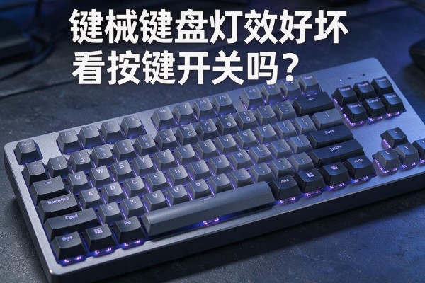 机械键盘灯效好坏看按键开关吗?