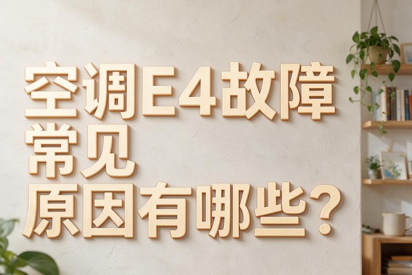 空调E4故障常见原因有哪些?